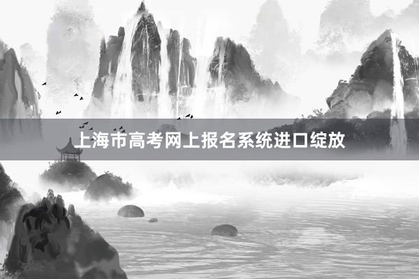 上海市高考网上报名系统进口绽放